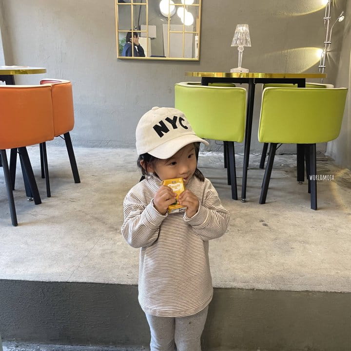New World - Korean Children Fashion - #childofig - NYC Corduroy Ball Cap - 2