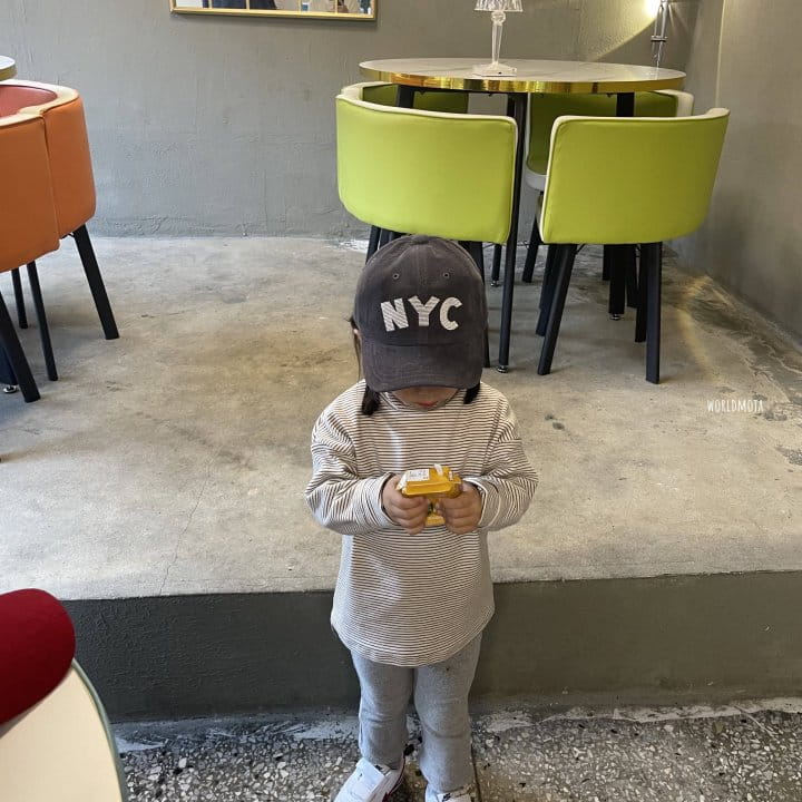 New World - Korean Children Fashion - #childrensboutique - NYC Corduroy Ball Cap - 3