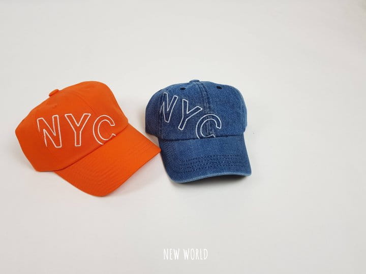 New World - Korean Children Fashion - #designkidswear - NYC Side Embroidery Ball Cap - 6