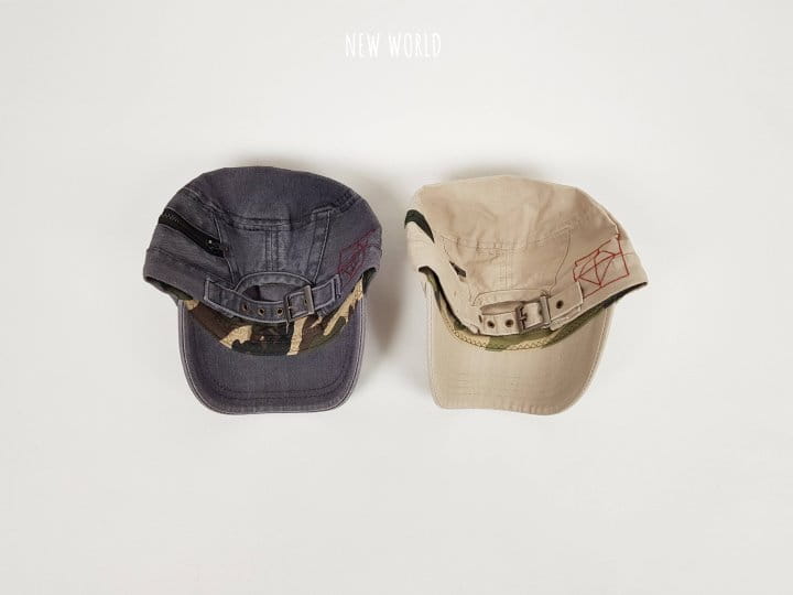 New World - Korean Children Fashion - #discoveringself - Washing Zipper Hat M - 5