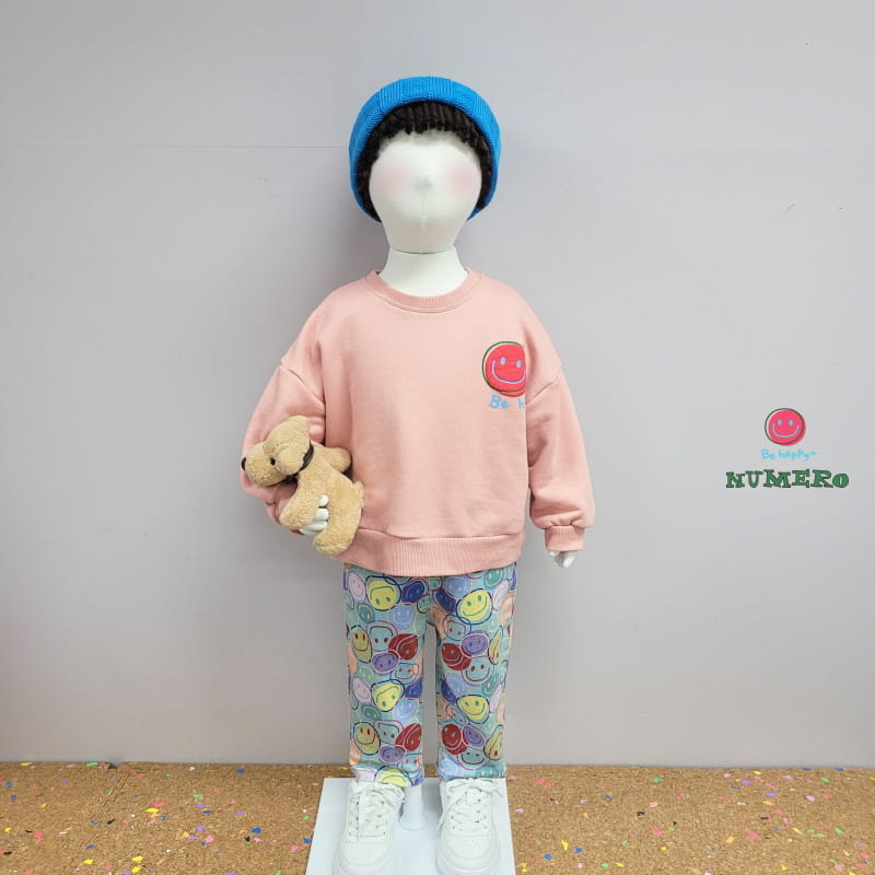 Numero - Korean Children Fashion - #Kfashion4kids - Smile Sweatshirt - 7