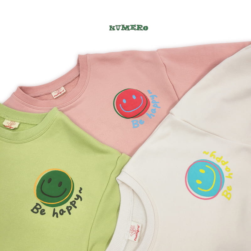 Numero - Korean Children Fashion - #discoveringself - Smile Sweatshirt - 2