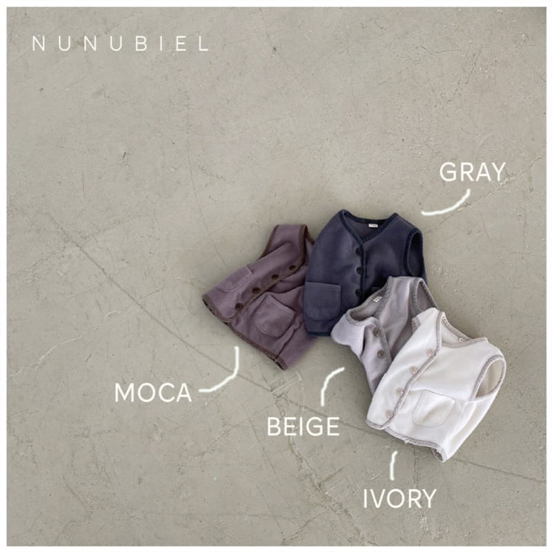 Nunubiel - Korean Children Fashion - #designkidswear - Fleece Vest - 3