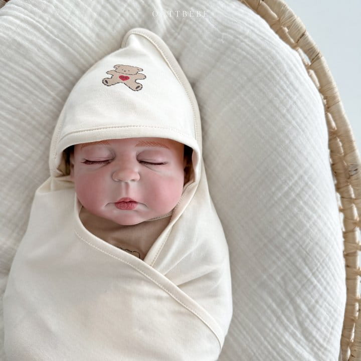 Oott Bebe - Korean Baby Fashion - #babyboutiqueclothing - Sweet Modal Blanket - 2