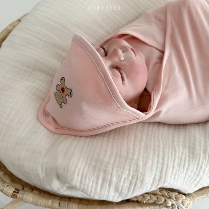 Oott Bebe - Korean Baby Fashion - #babyclothing - Sweet Modal Blanket - 4