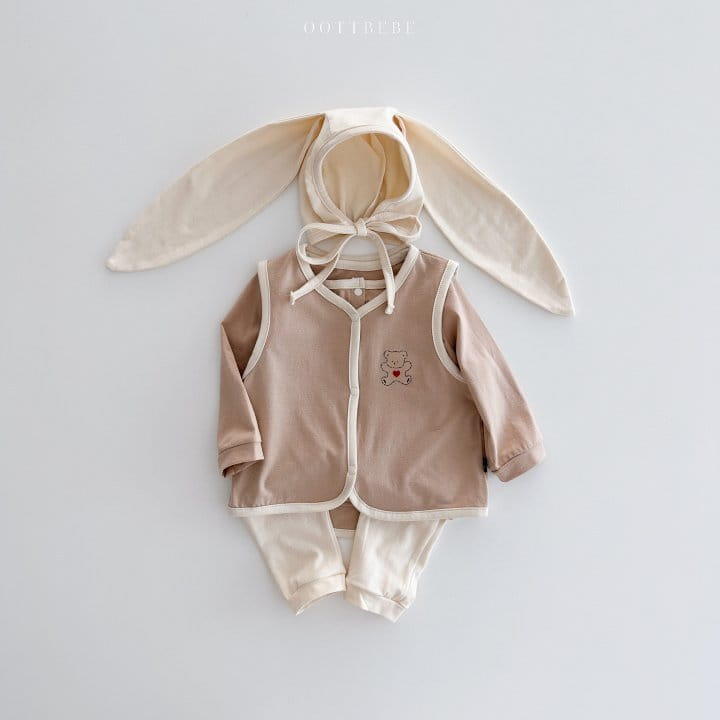 Oott Bebe - Korean Baby Fashion - #babygirlfashion - Sweet Modal Vest 2~12m - 5