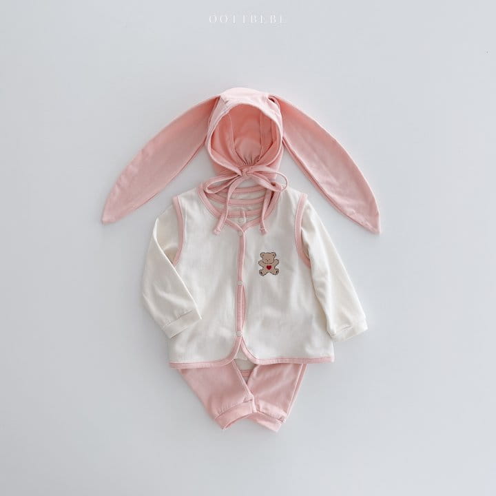 Oott Bebe - Korean Baby Fashion - #babylifestyle - Sweet Modal Vest 2~12m - 6