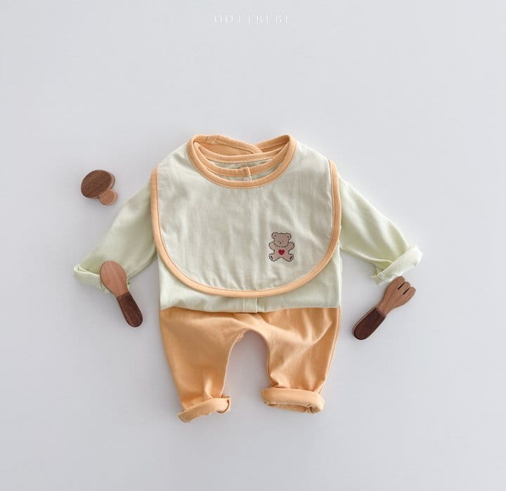 Oott Bebe - Korean Baby Fashion - #babylifestyle - Sweet Modal Reversible Bib - 4
