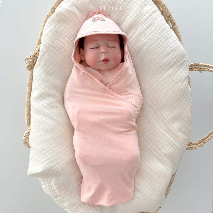 Oott Bebe - Korean Baby Fashion - #babyoutfit - Sweet Modal Blanket - 10