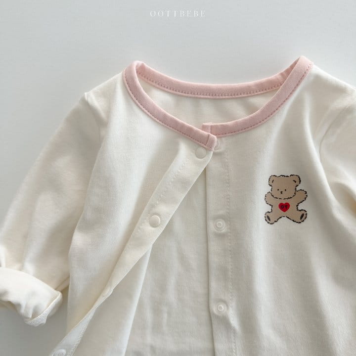 Oott Bebe - Korean Baby Fashion - #babyoutfit - Sweet Modal Kid Easywear 2~8m - 7