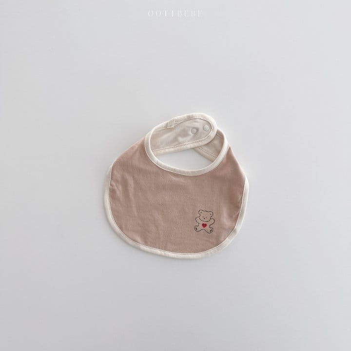 Oott Bebe - Korean Baby Fashion - #babyoutfit - Sweet Modal Reversible Bib - 7
