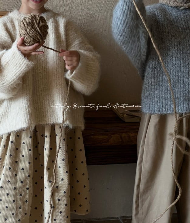 Otaly - Korean Children Fashion - #designkidswear - Soft Knit Tee - 8