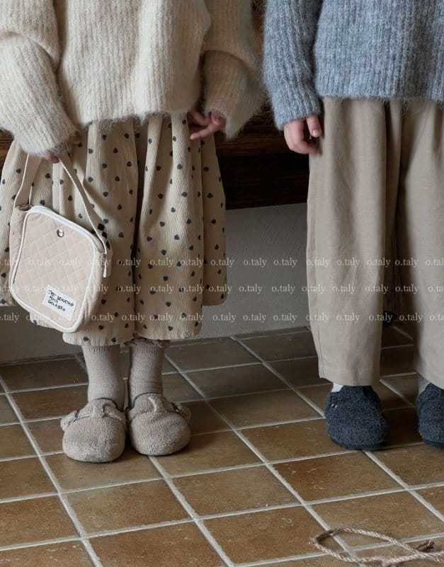 Otaly - Korean Children Fashion - #discoveringself - Soft Knit Tee - 9