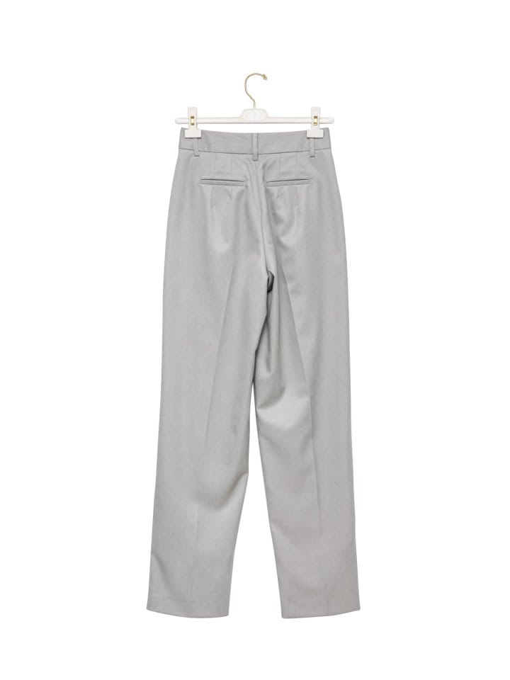 Paper Moon - Korean Women Fashion - #momslook - soft touch pin tuck wide trousers - 3