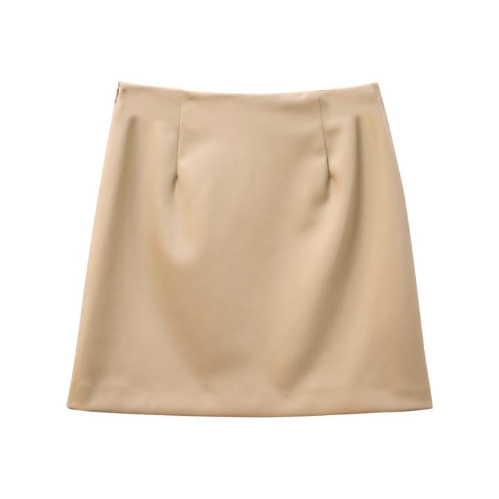 Paper Moon - Korean Women Fashion - #momslook - classic  leather mini skirt - 5
