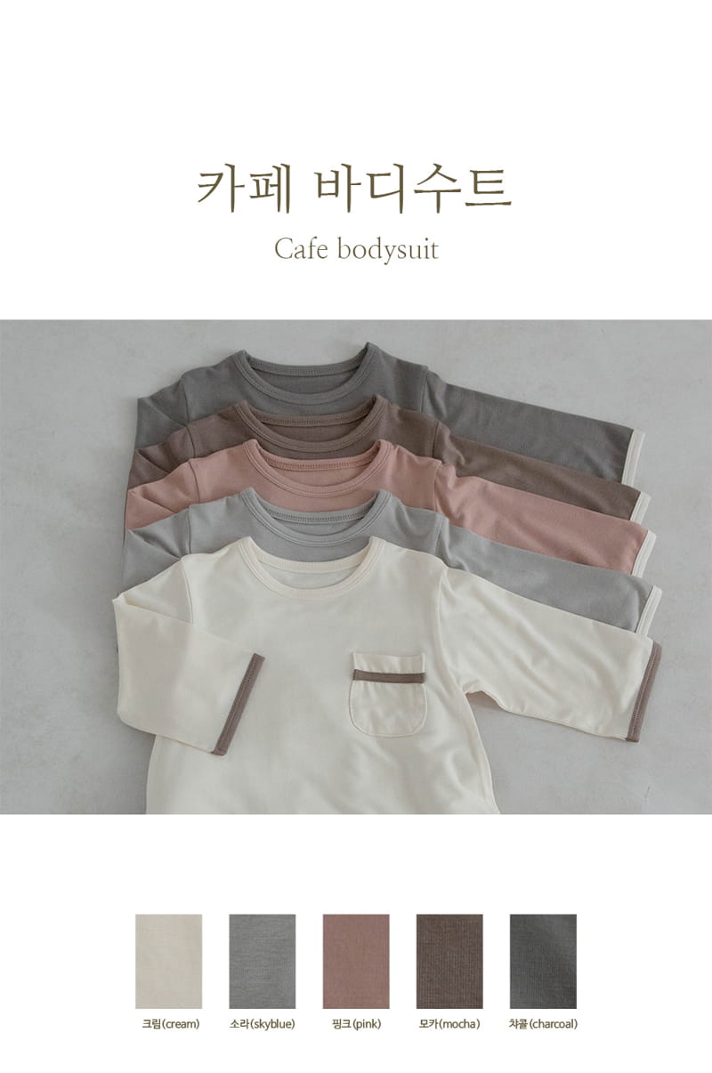 Peekaboo - Korean Baby Fashion - #babygirlfashion - Café Bodysuit