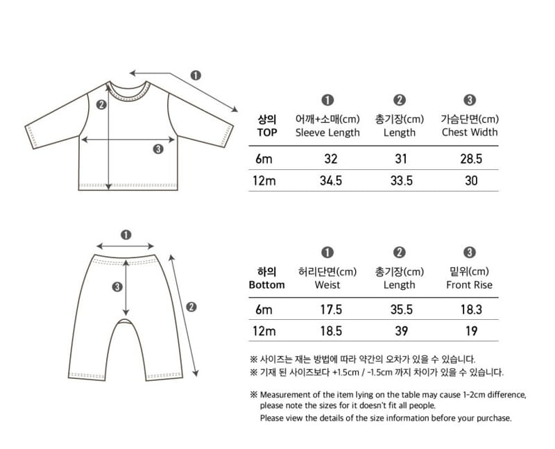 Peekaboo - Korean Baby Fashion - #babywear - Soft Baby Set - 5