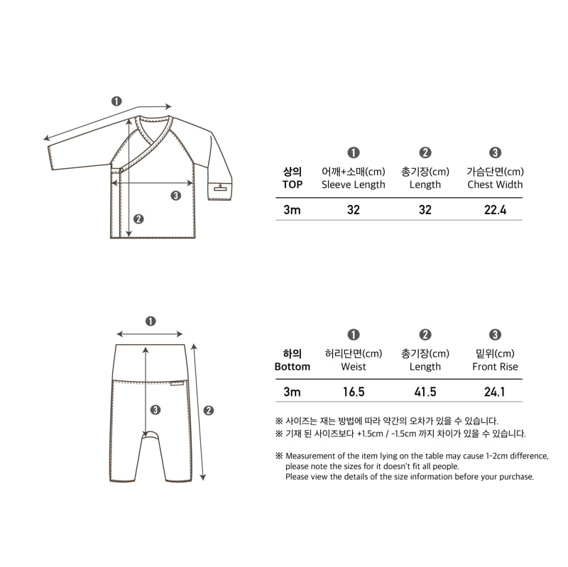 Peekaboo - Korean Baby Fashion - #onlinebabyboutique - Doinggulu Benet Pants Hat Set - 7