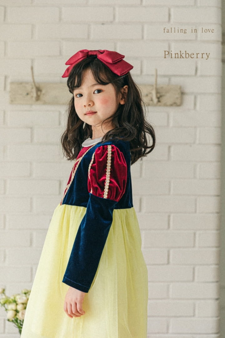 Pink Berry - Korean Children Fashion - #discoveringself - Snow White One-piece - 5