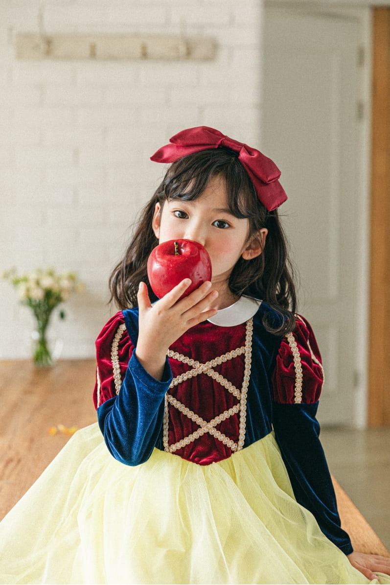 Pink Berry - Korean Children Fashion - #kidsstore - Snow White One-piece - 8