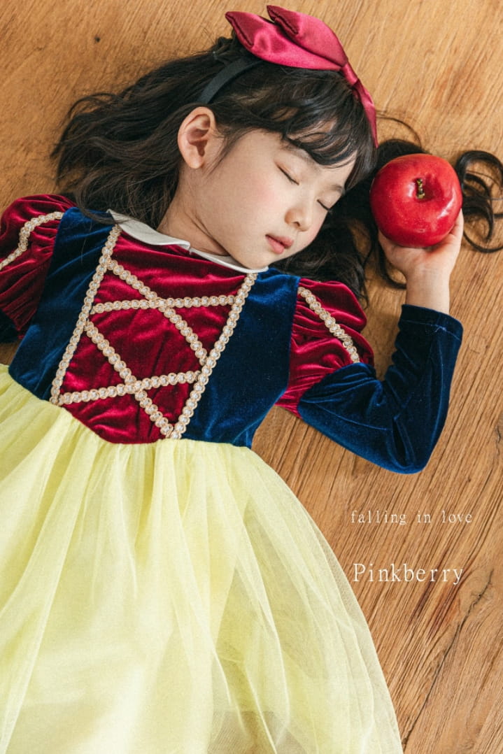 Pink Berry - Korean Children Fashion - #stylishchildhood - Snow White One-piece