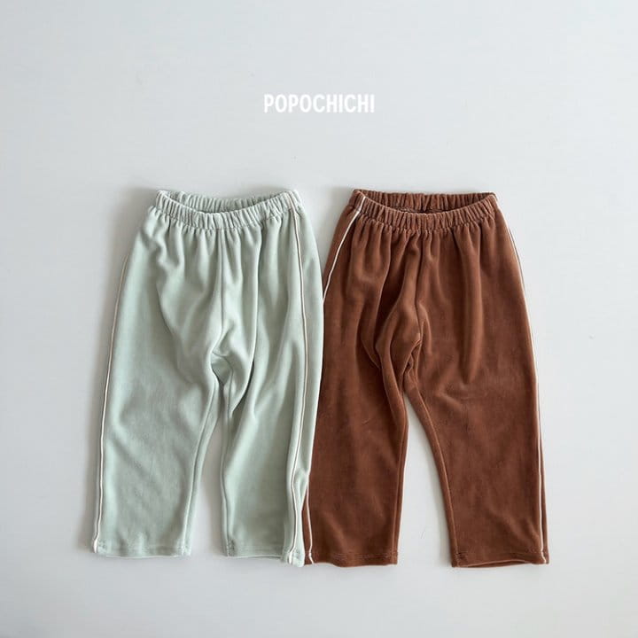 Popochichi - Korean Children Fashion - #childofig - Veloure Pants - 9