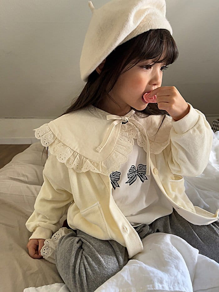 Popochichi - Korean Children Fashion - #designkidswear - Pping St Cardigan