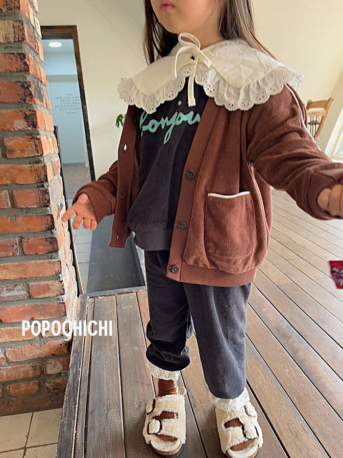 Popochichi - Korean Children Fashion - #fashionkids - Pping St Cardigan - 4