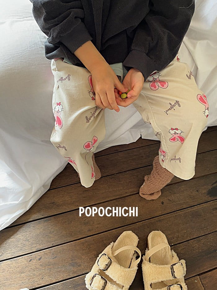 Popochichi - Korean Children Fashion - #littlefashionista - Heart Pants