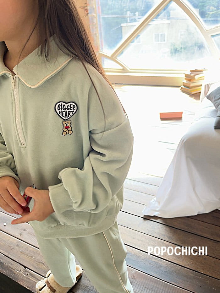 Popochichi - Korean Children Fashion - #littlefashionista - Veloure Zip-up - 3