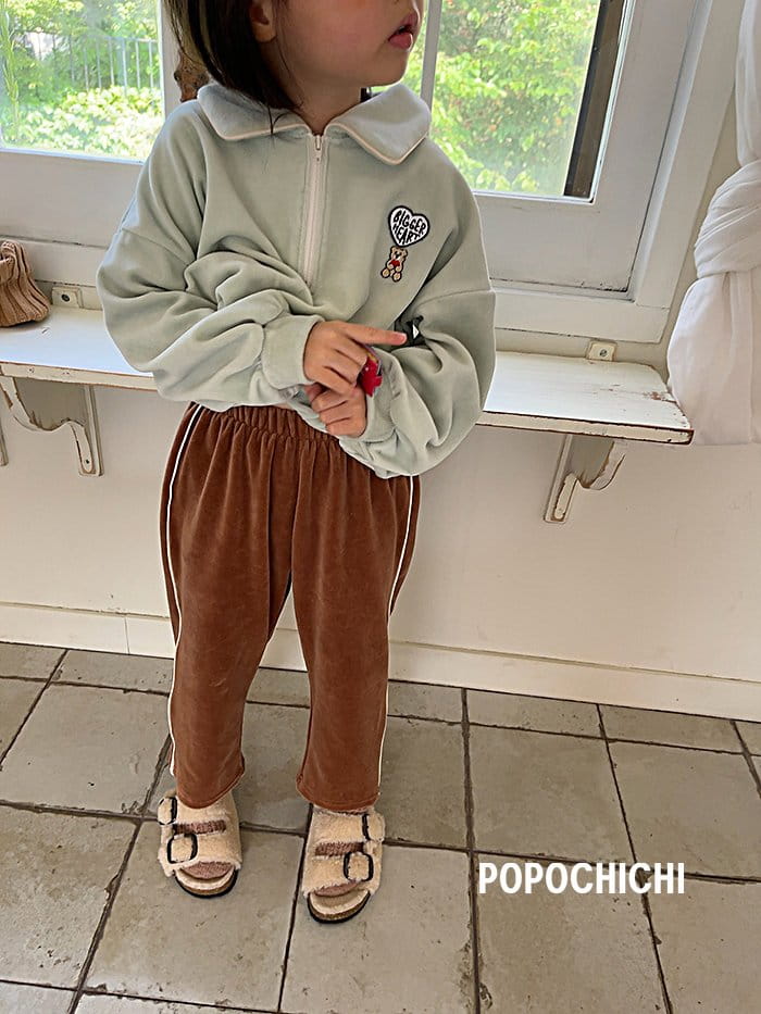 Popochichi - Korean Children Fashion - #magicofchildhood - Veloure Pants - 3