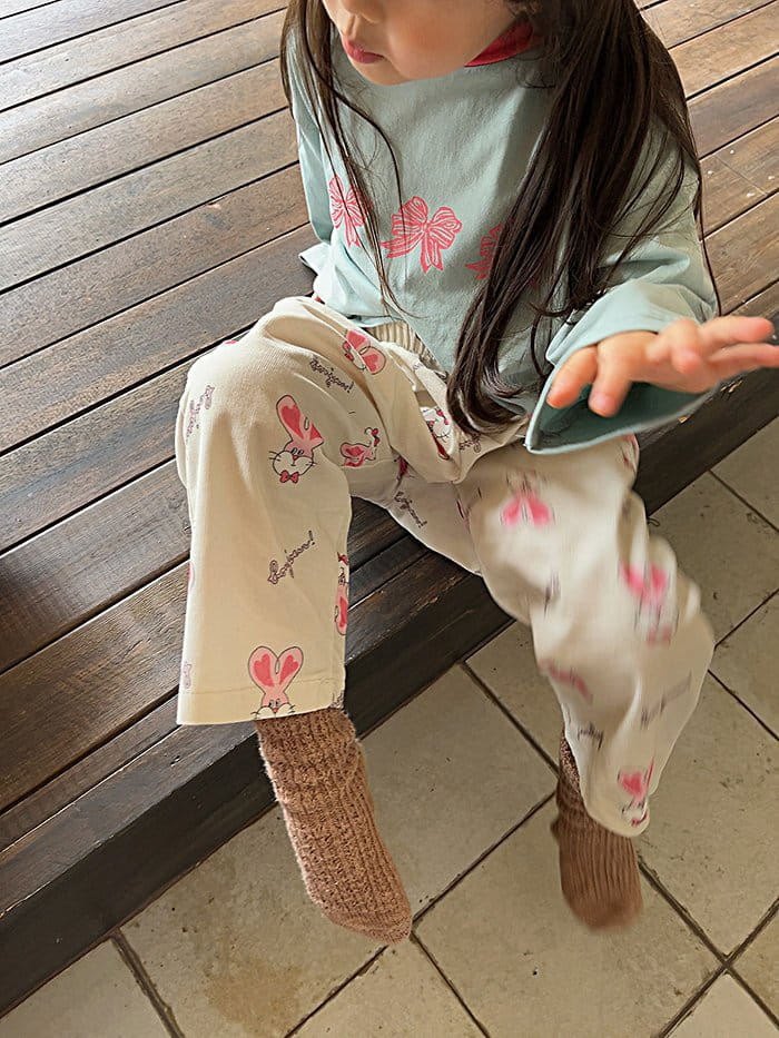Popochichi - Korean Children Fashion - #minifashionista - Heart Pants - 4