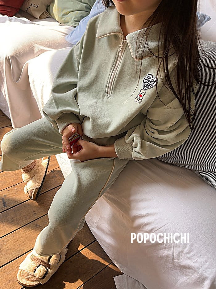 Popochichi - Korean Children Fashion - #prettylittlegirls - Veloure Pants - 5