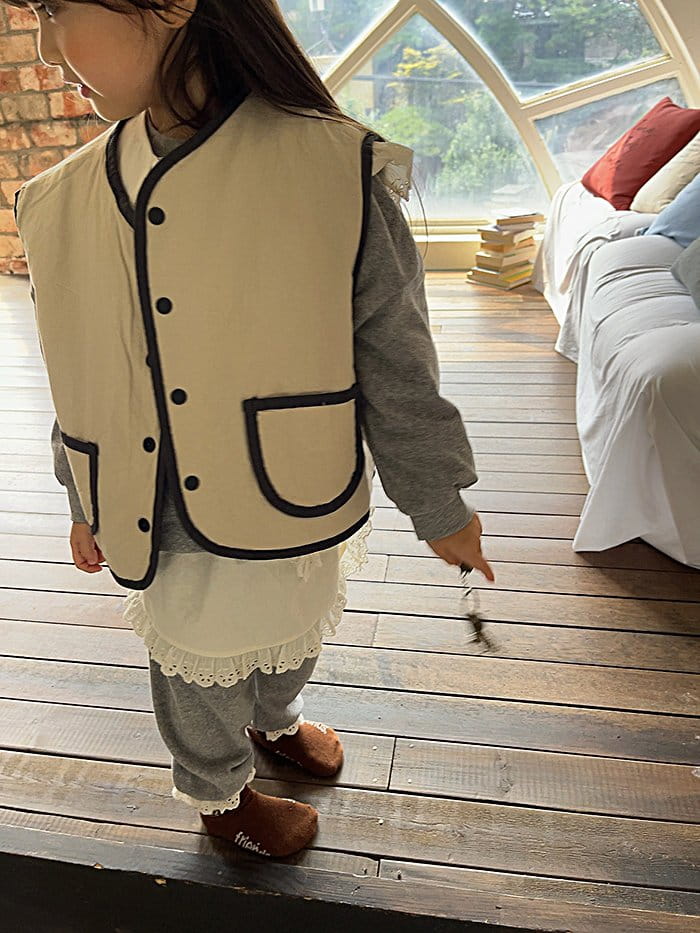 Popochichi - Korean Children Fashion - #todddlerfashion - Multi Vest - 5