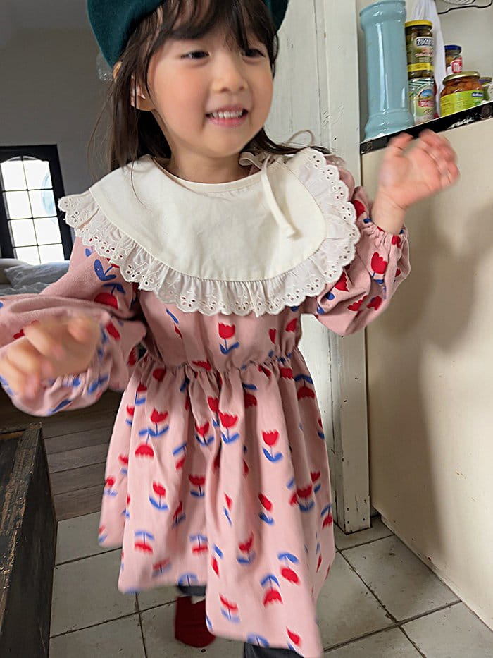 Popochichi - Korean Children Fashion - #toddlerclothing - Tulip One-piece - 12