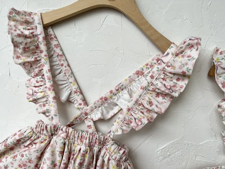 Pourenfant - Korean Children Fashion - #kidsstore - Ribbon Frill Skirt - 5