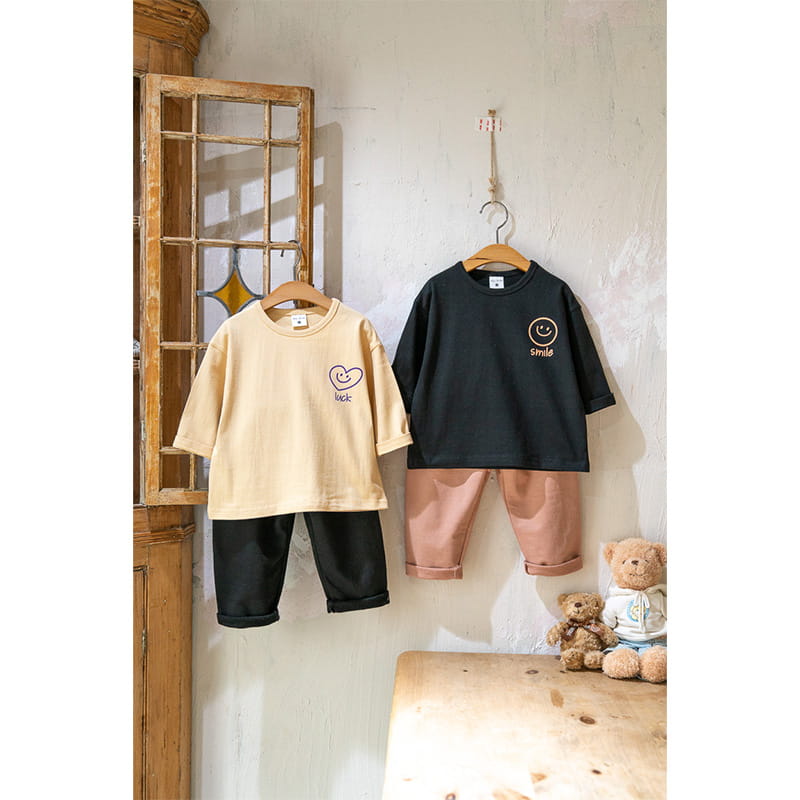 Raykids - Korean Children Fashion - #Kfashion4kids - Simple Baggy Pants