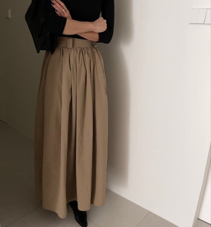 Ripple - Korean Women Fashion - #momslook - Mavel Long Skirt - 2