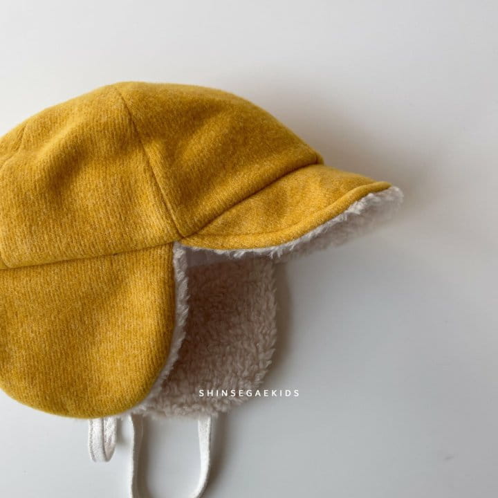 Shinseage Kids - Korean Children Fashion - #childofig - Yamche Bbogle Earmuffs Hat - 2