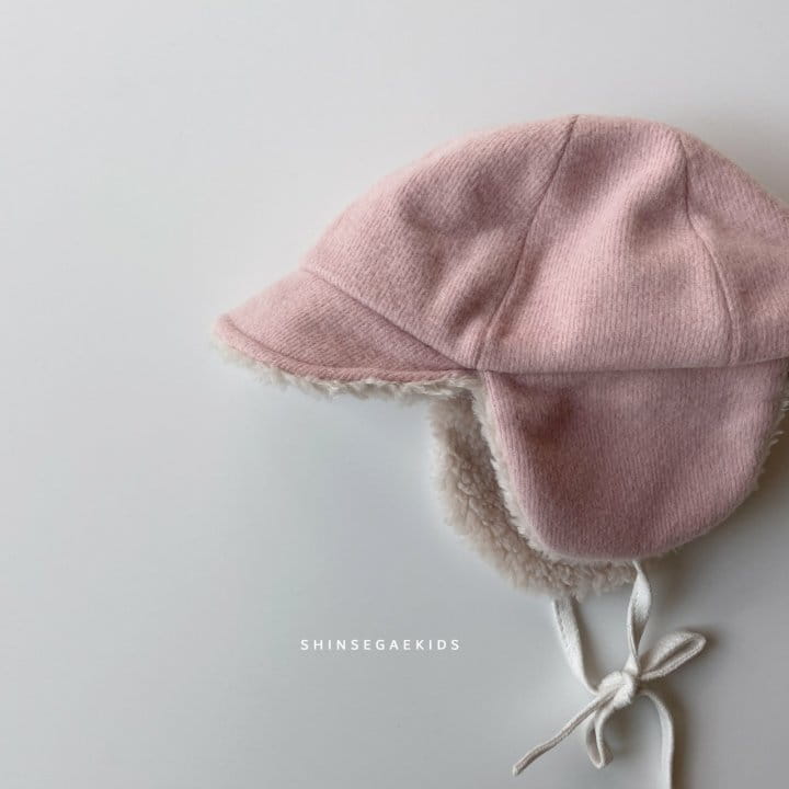 Shinseage Kids - Korean Children Fashion - #childrensboutique - Yamche Bbogle Earmuffs Hat - 3