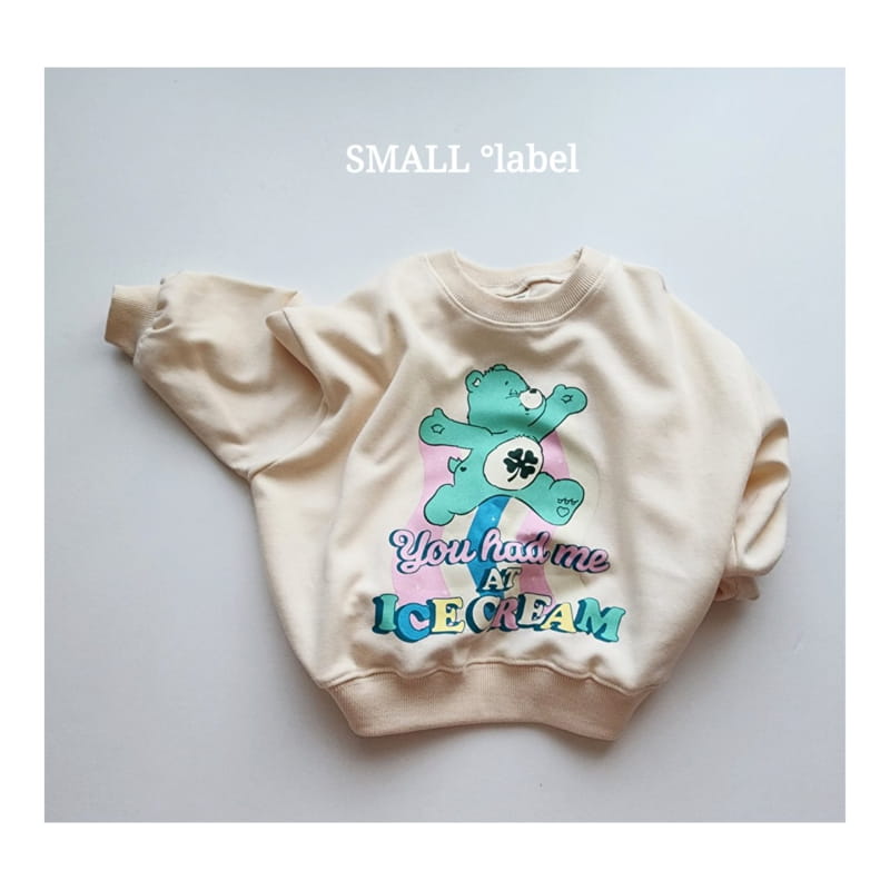 Small Label - Korean Children Fashion - #Kfashion4kids - Line Bear Sweatshirt