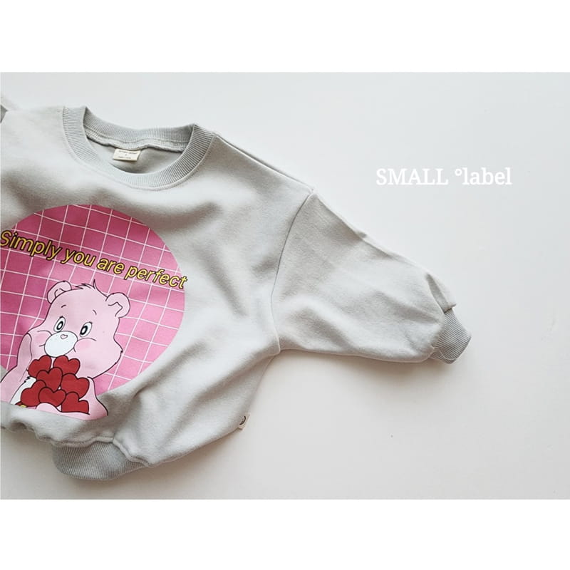 Small Label - Korean Children Fashion - #childofig - Lover Bear Sweatshirt - 2