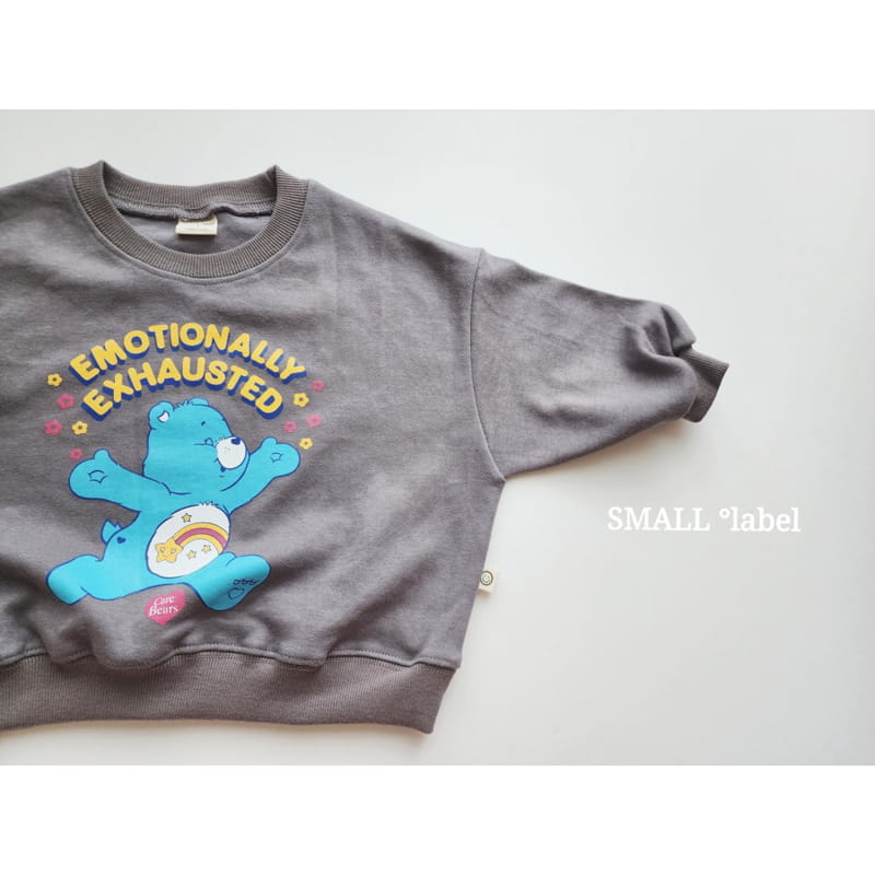Small Label - Korean Children Fashion - #kidsshorts - Heart Bear Sweatshirt - 2