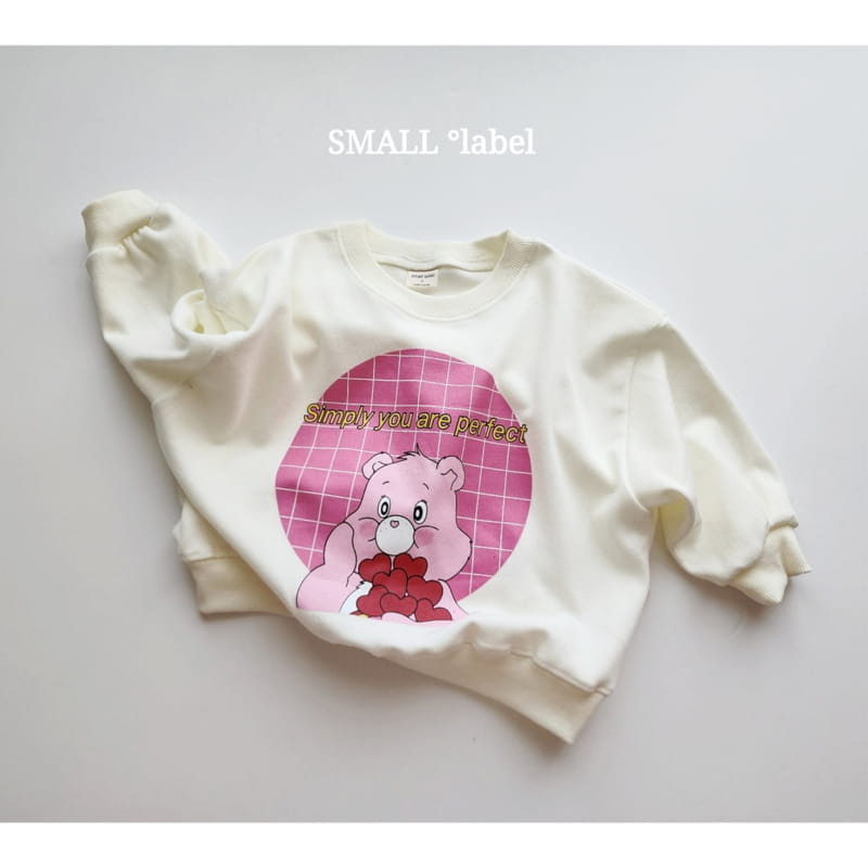 Small Label - Korean Women Fashion - #romanticstyle - Lover Bear Sweatshirt Mom - 10