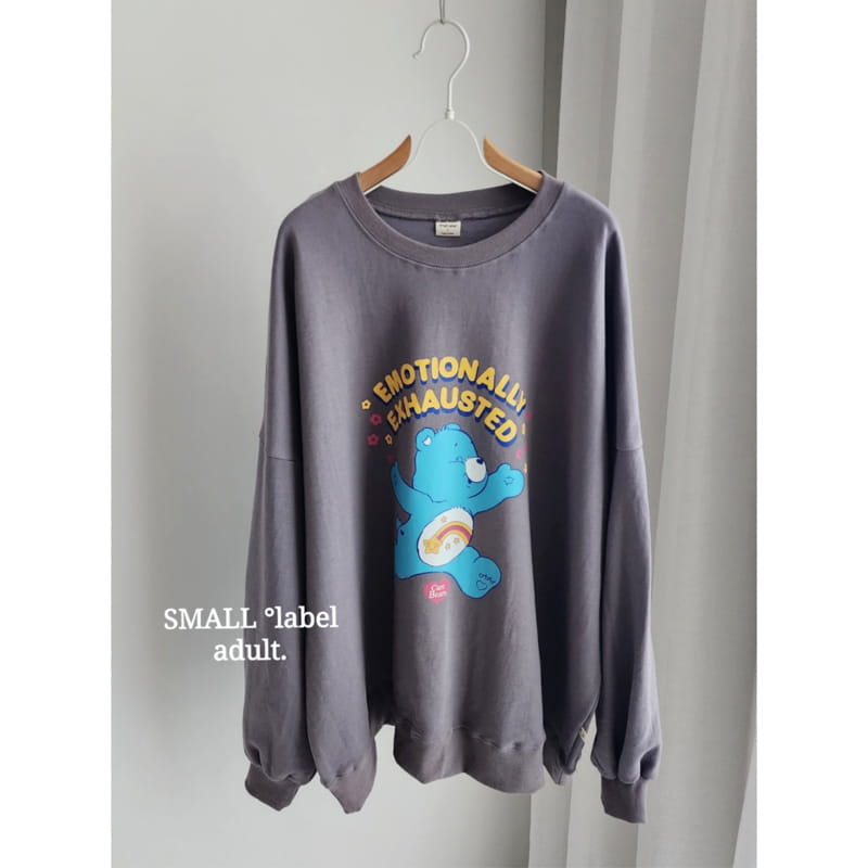 Small Label - Korean Women Fashion - #shopsmall - Heart Bear Sweatshirt Mom - 5