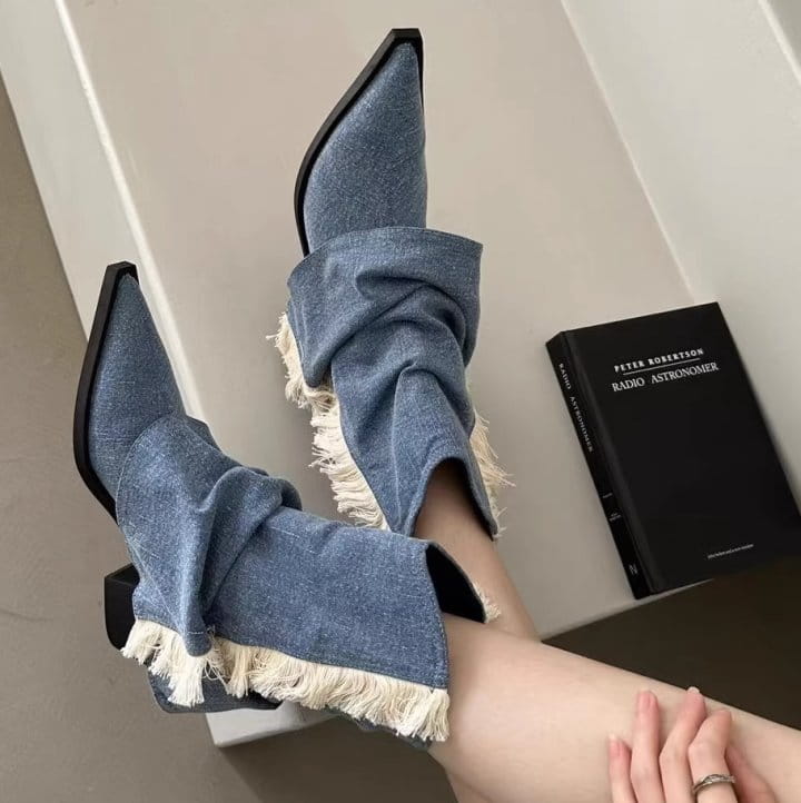 Ssangpa - Korean Women Fashion - #momslook - sm 504 Boots - 7