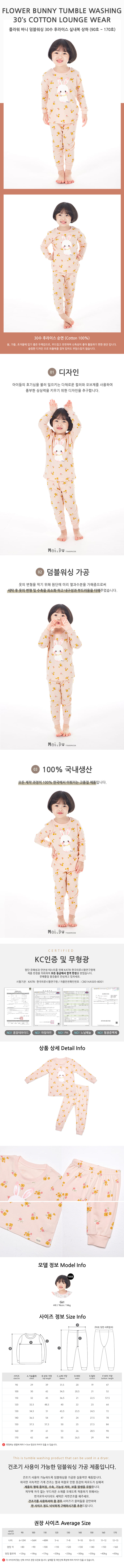 Ttasom - Korean Children Fashion - #discoveringself - 30 Frise 9 Flower Bunny Easywear