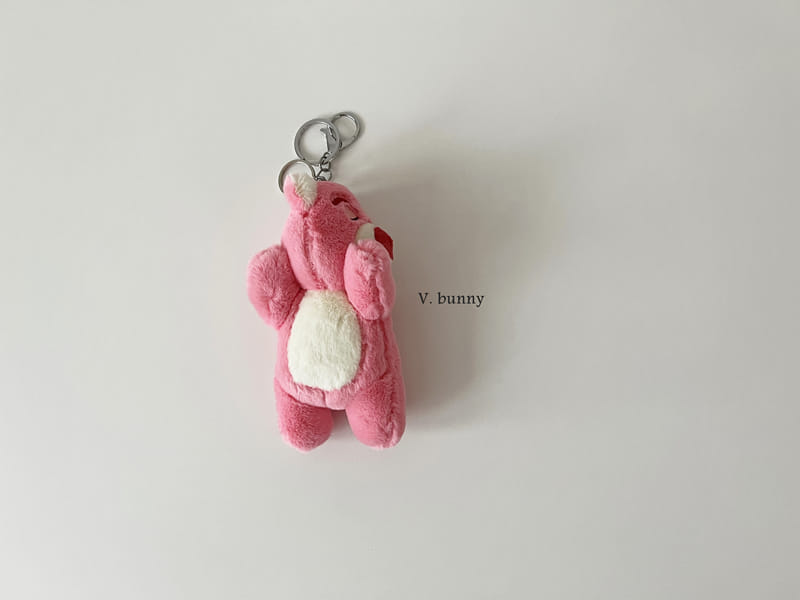 V Bunny - Korean Children Fashion - #Kfashion4kids - Pink Bear Kye Ring - 3