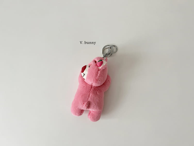 V Bunny - Korean Children Fashion - #magicofchildhood - Pink Bear Kye Ring - 5