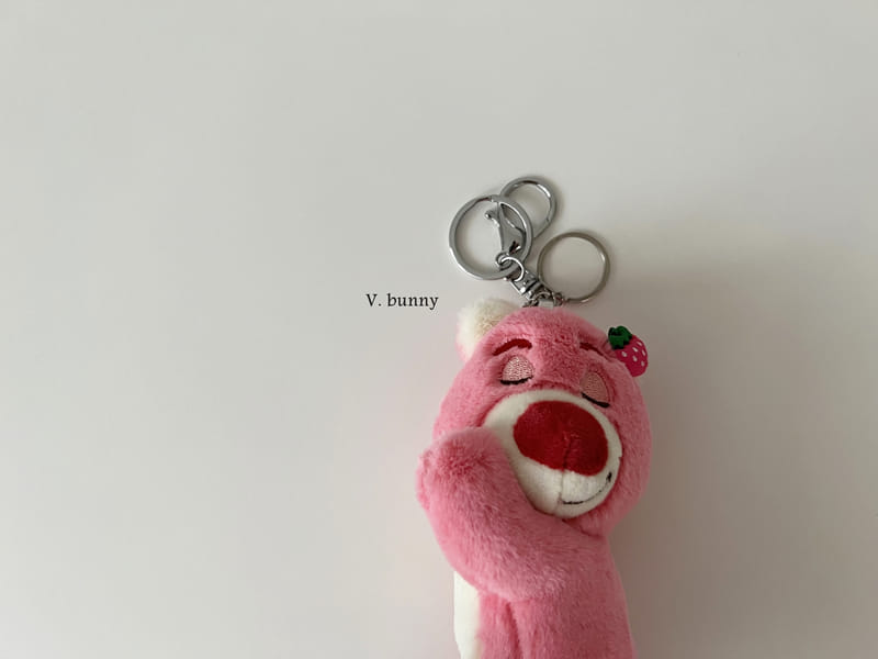 V Bunny - Korean Children Fashion - #minifashionista - Pink Bear Kye Ring - 6